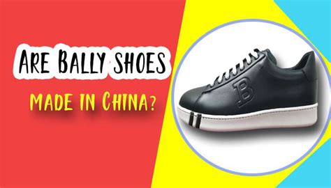 fake bally shoes in china